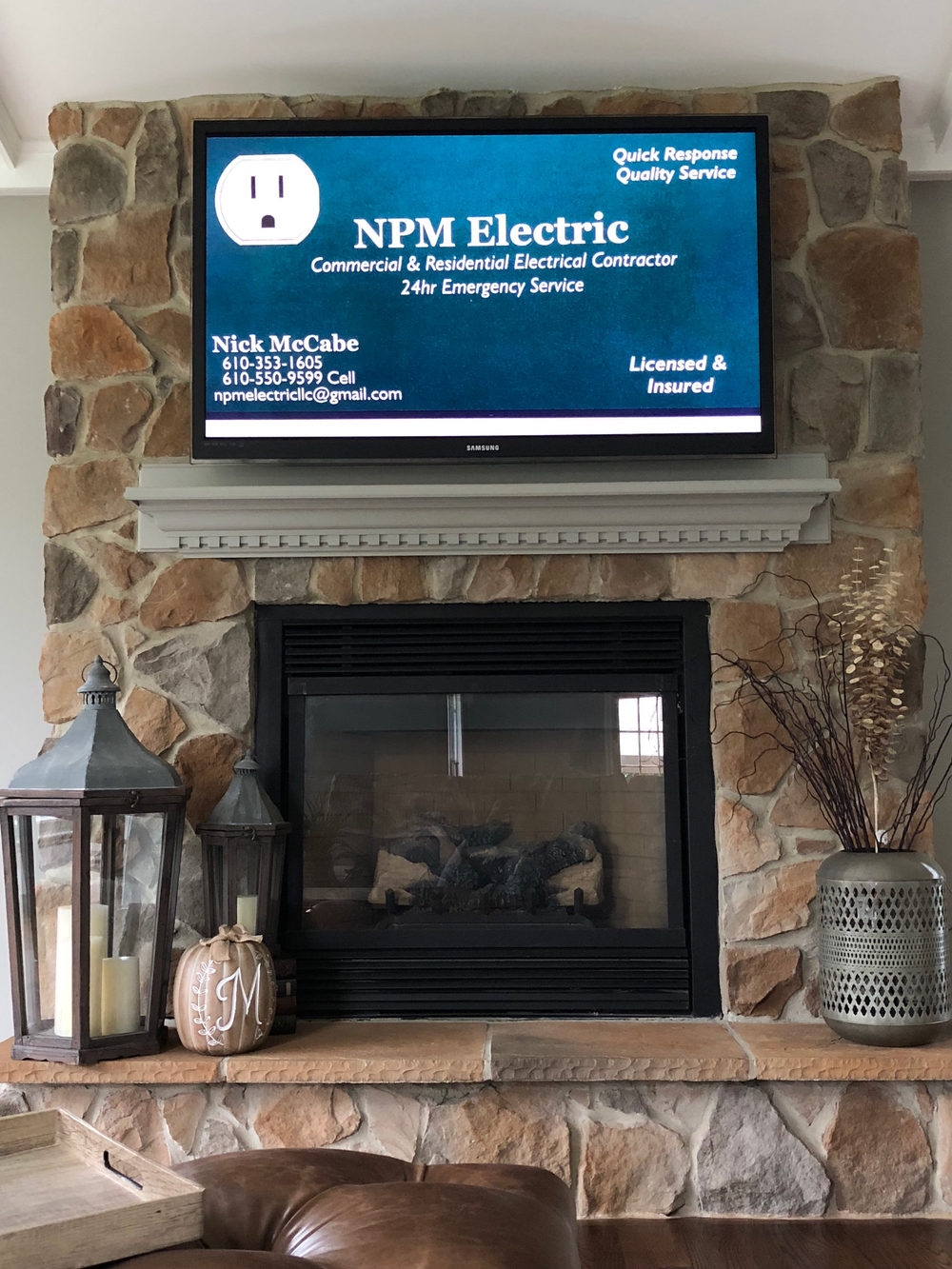 Lighting and electrical work by NPM Electric
